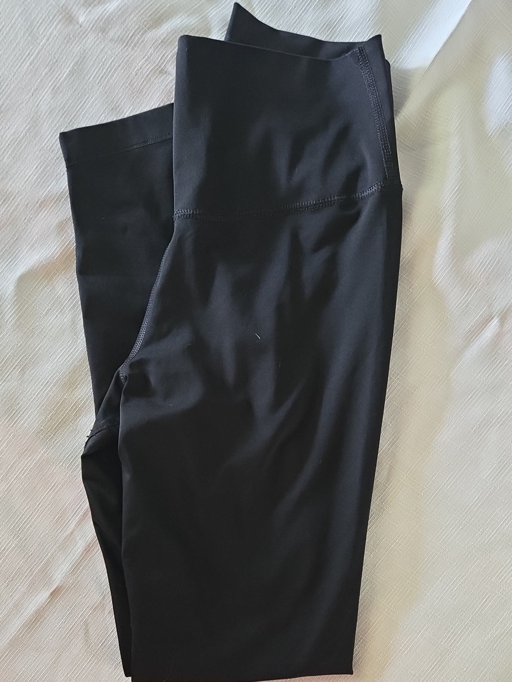 Nike Black Dri-FIT Yoga Leggings with Subtle Logo